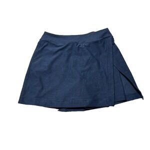 Outdoor Voices Womens Skirt Skort Small Navy Blue Slit